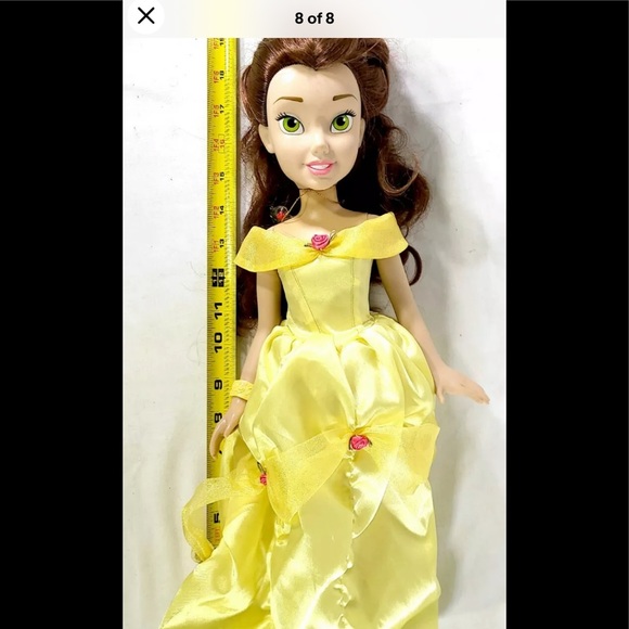 2002 DISNEY BEAUTY AND THE BEAST INTERACTIVE TALKING BELLE DOLL - Picture 6 of 9